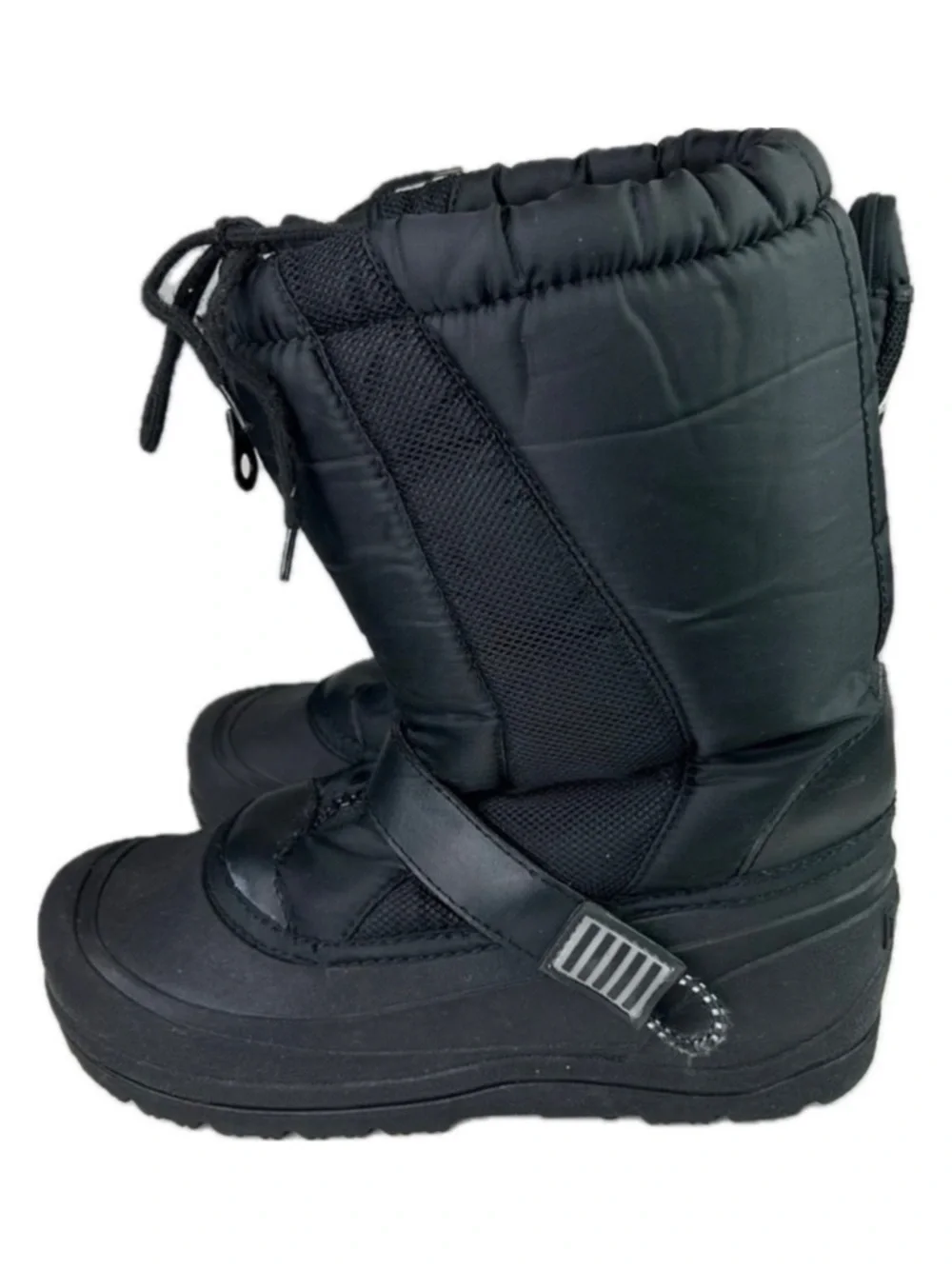 Donner Mountain Black Insulated Snow Boots Size 6